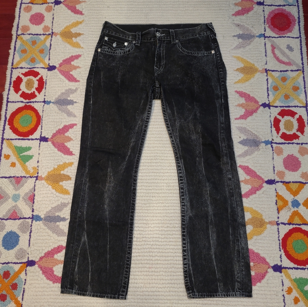 True Religion Jeans Basic Straight w/Flaps